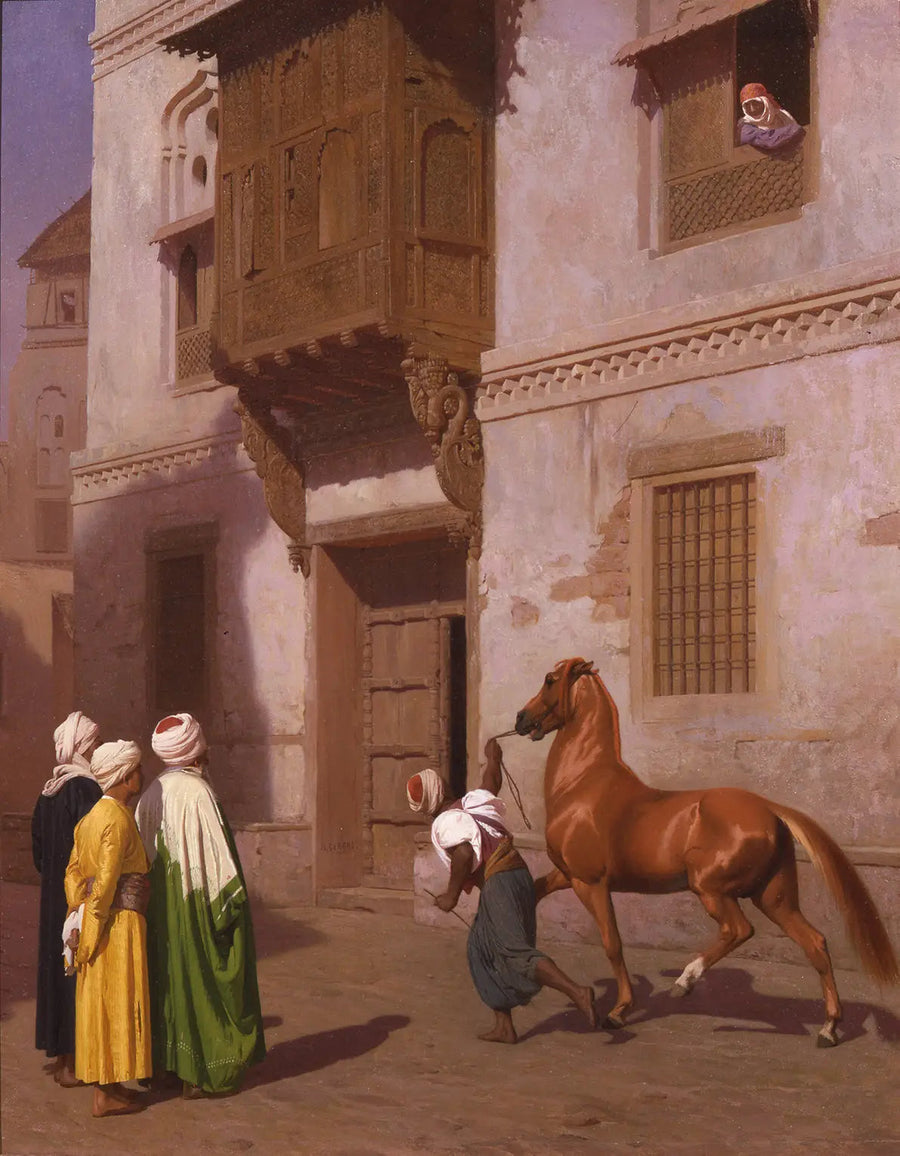 Il mercato dei cavalli - Jean-Léon Gérôme
