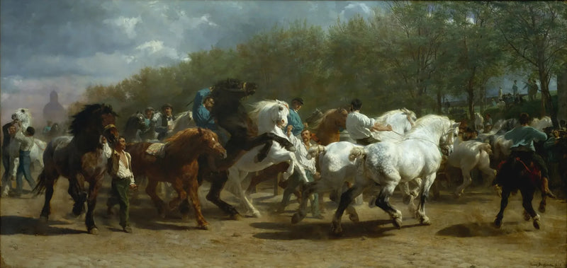 Il Mercato dei Cavalli - Rosa Bonheur