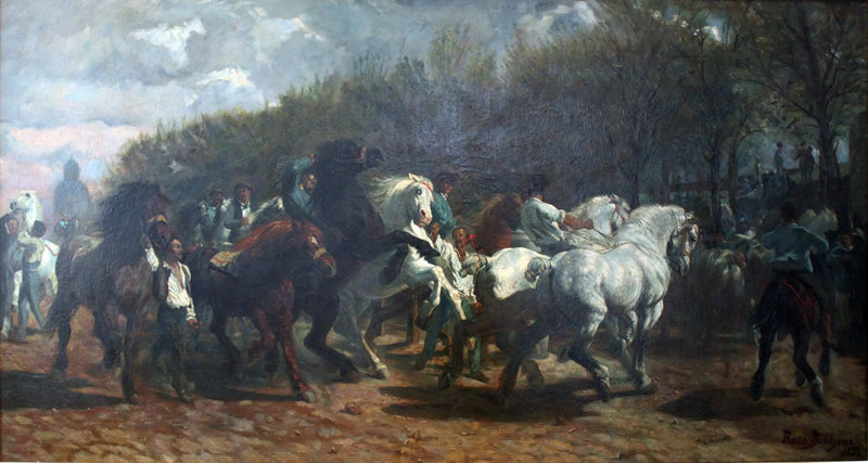 Il mercato dei cavalli - Rosa Bonheur