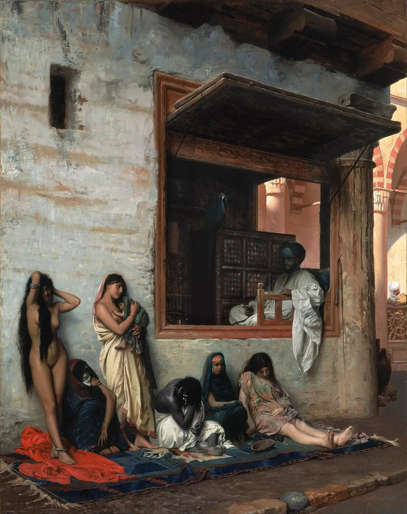 Il mercato degli schiavi - Jean-Léon Gérôme