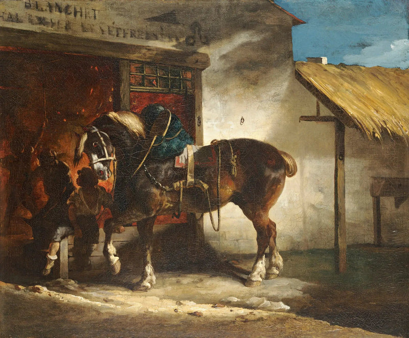 Il fabbro - Théodore Géricault