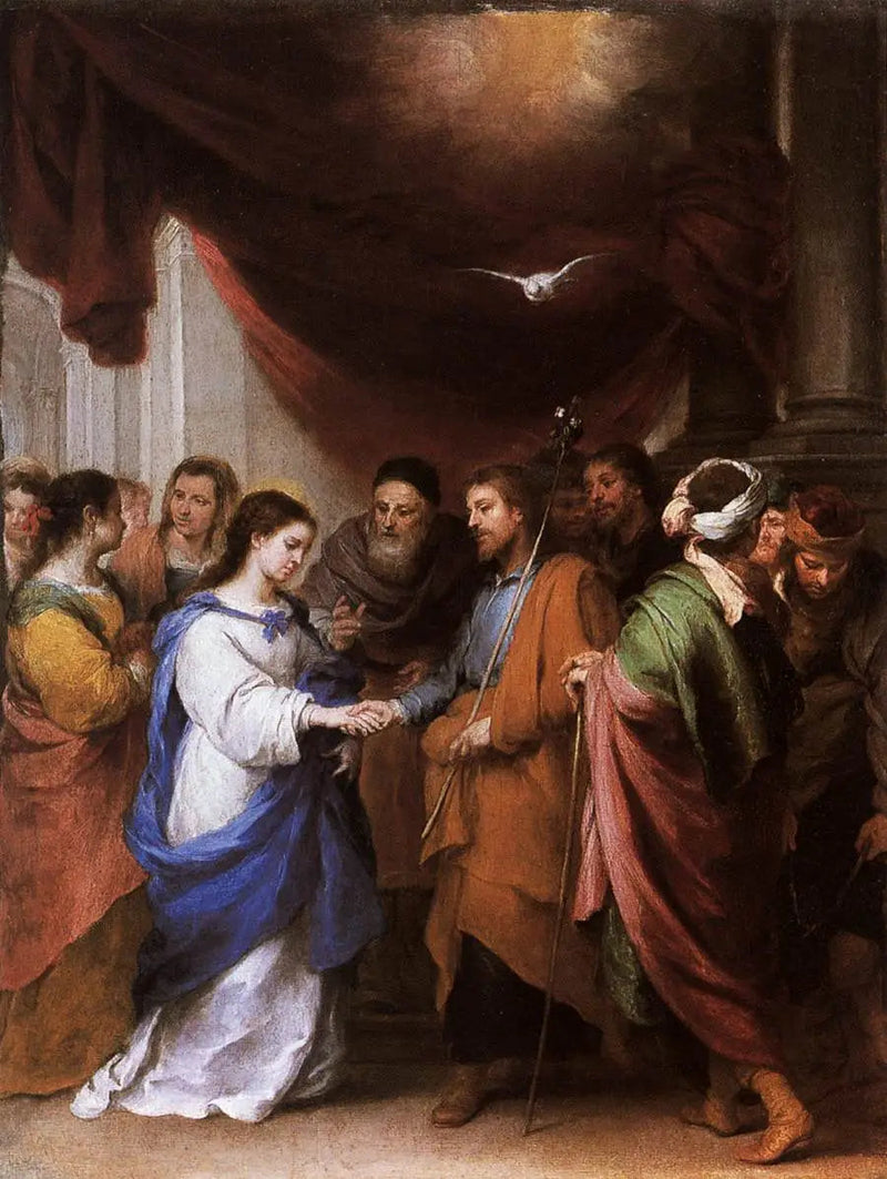 Il Matrimonio della Vergine - Bartolomé Esteban Murillo