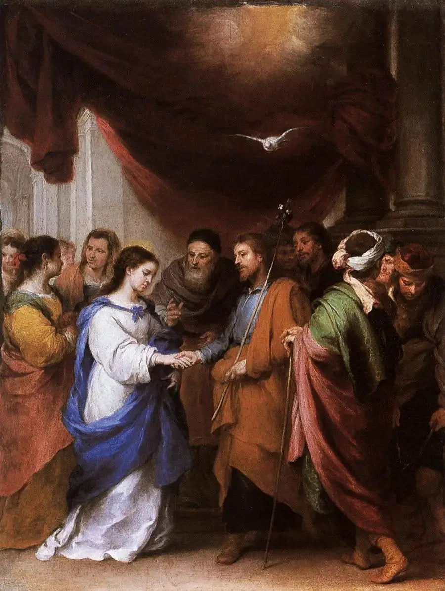 Il Matrimonio della Vergine - Bartolomé Esteban Murillo