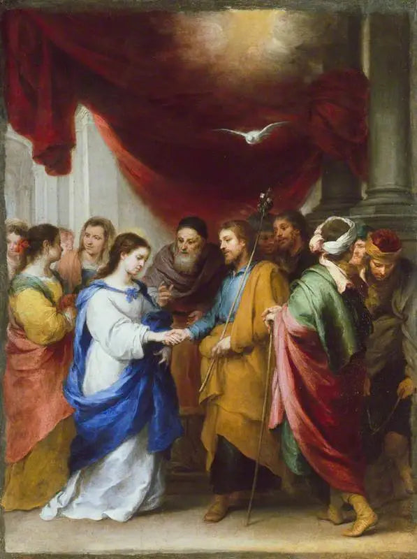 Il matrimonio della Vergine - Bartolomé Esteban Murillo