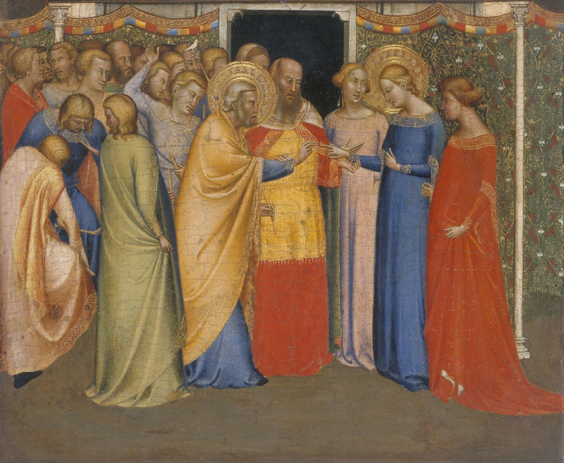 Il matrimonio della Vergine - Bernardo Daddi
