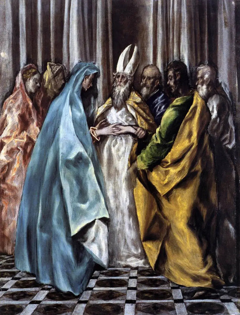 Il matrimonio della Vergine - El Greco