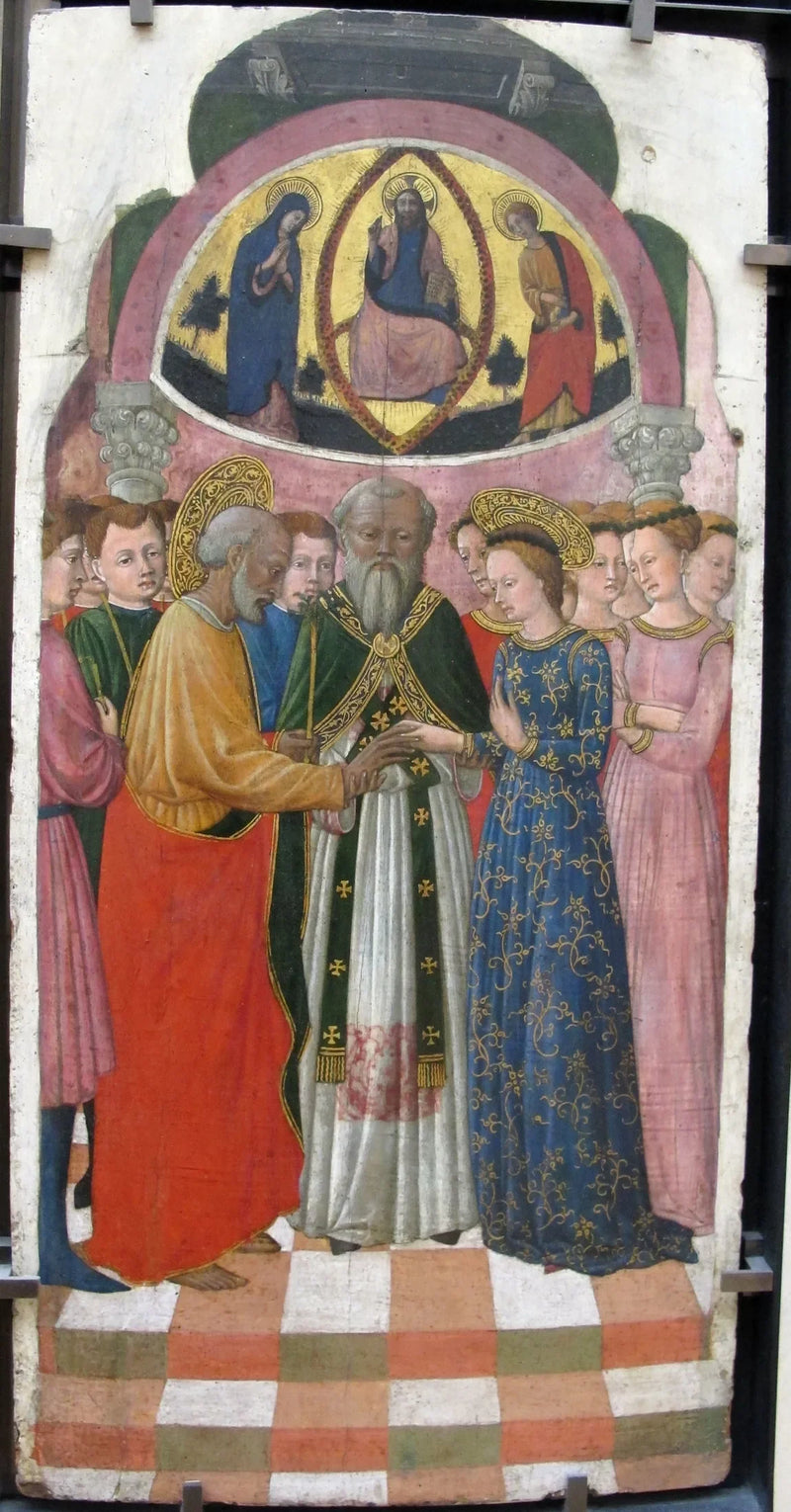 Il matrimonio della Vergine - Giovanni Francesco da Rimini