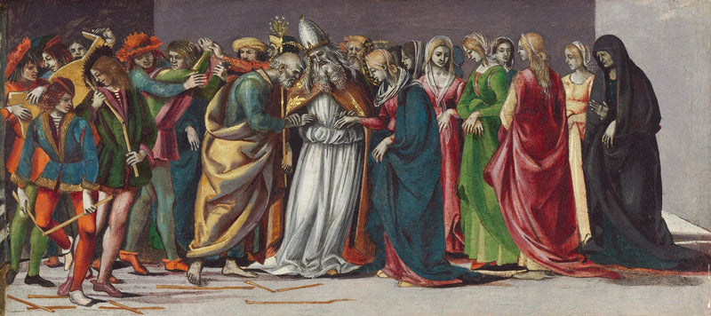 Il matrimonio della Vergine - Luca Signorelli