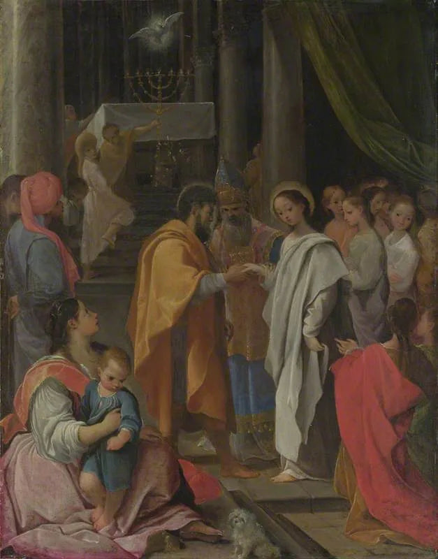 Il matrimonio della Vergine - Ludovico Carracci