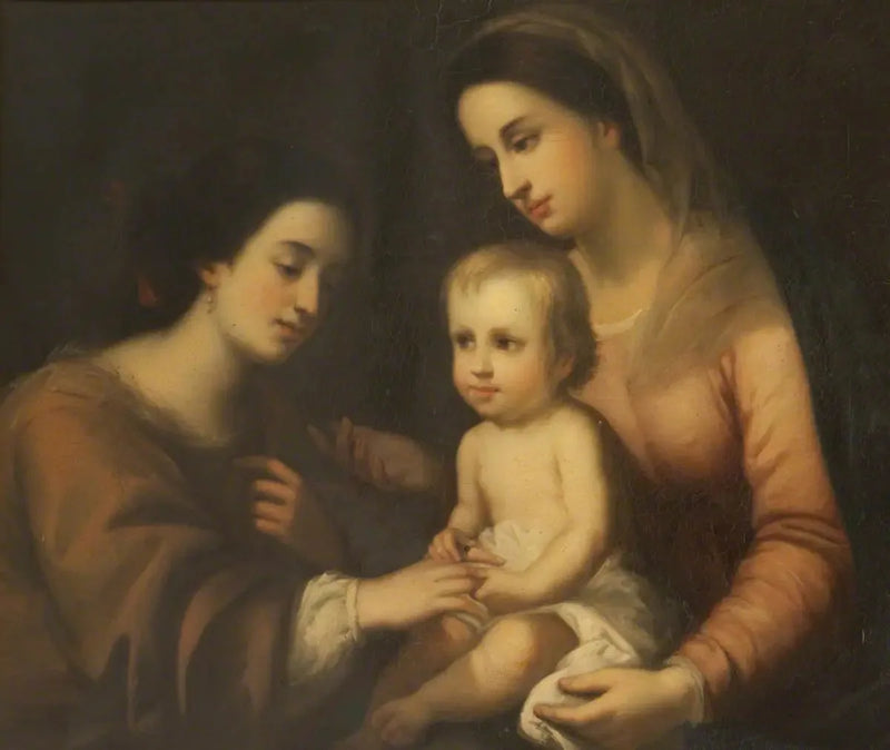 Il matrimonio mistico di Santa Caterina d'Alessandria - Bartolomé Esteban Murillo