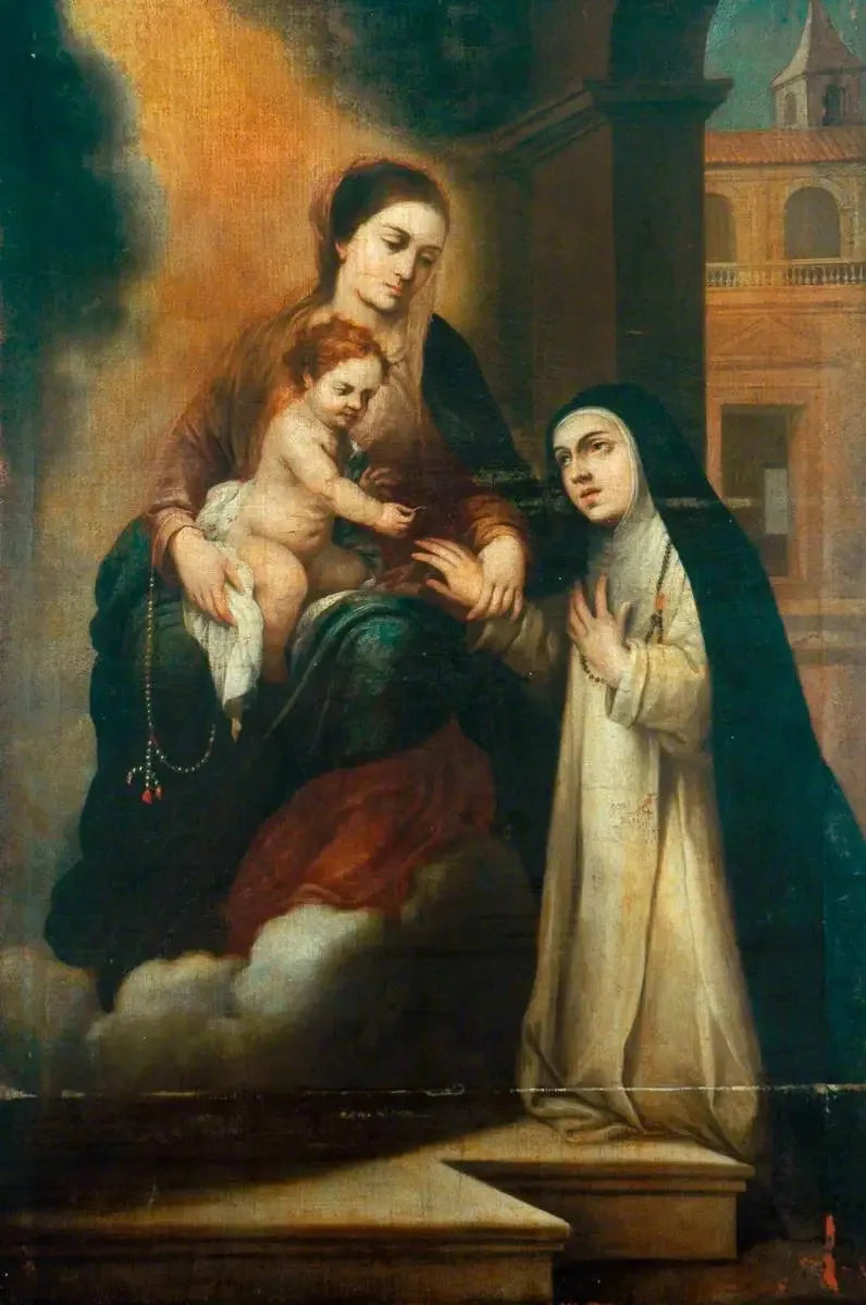 Il matrimonio mistico di santa Caterina da Siena - Bartolomé Esteban Murillo
