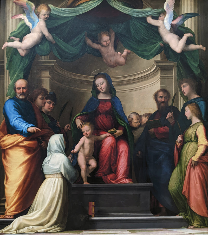 Il matrimonio mistico di Santa Caterina da Siena - Fra Bartolomeo