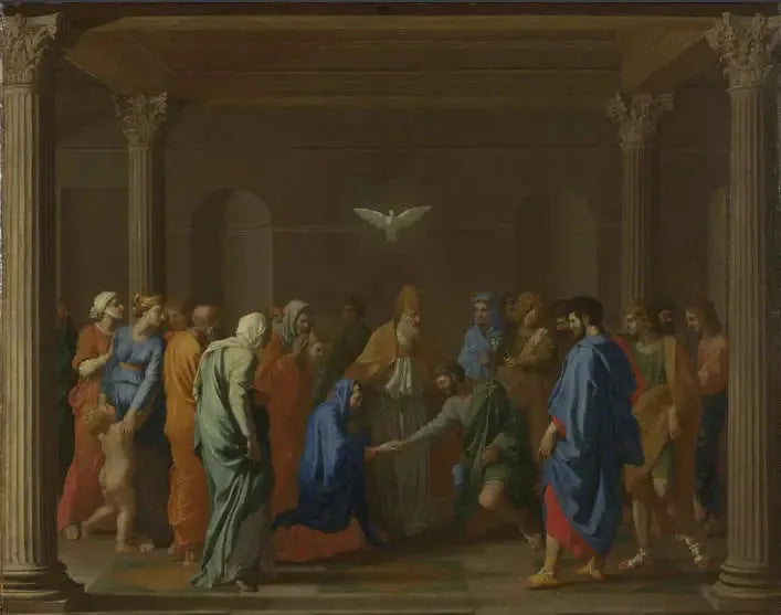 Il matrimonio - Nicolas Poussin