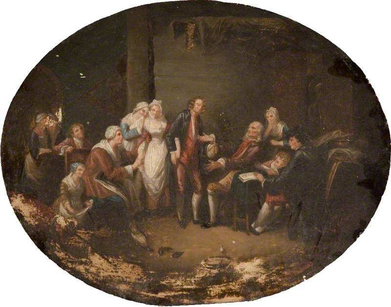 Lo sposo del villaggio - Jean-Baptiste Greuze