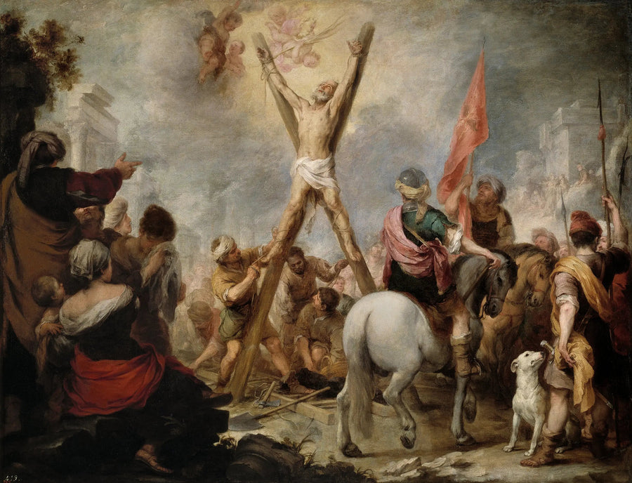 Il martirio di san Andrea - Bartolomé Esteban Murillo