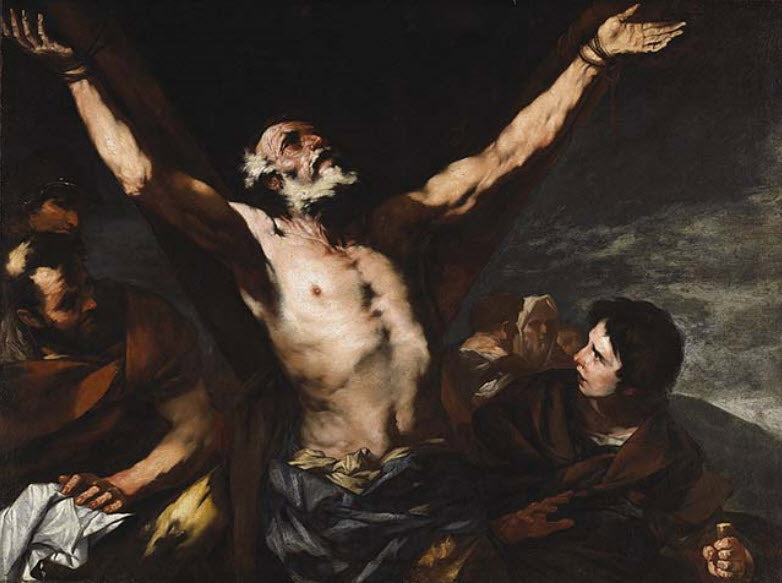 Il martirio di san Andrea - Luca Giordano