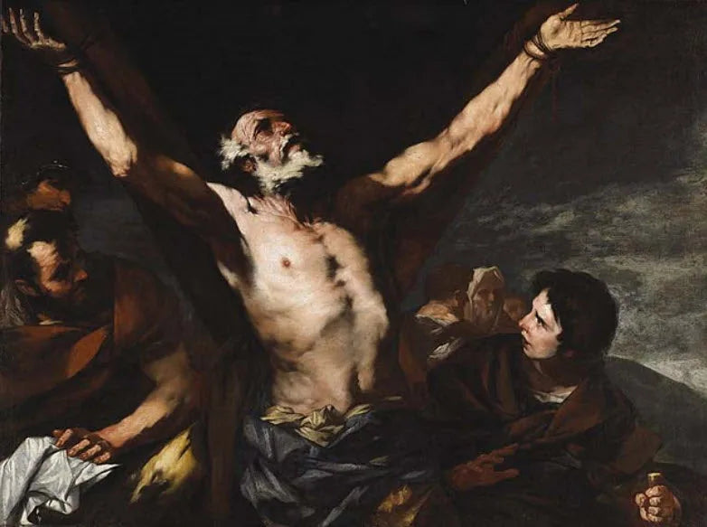 Le martyre de saint André - Luca Giordano image 1 reproduction d’œuvre d’art à l’huile