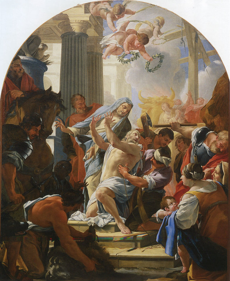 La Morte di Sant'Eustachio - Simon Vouet