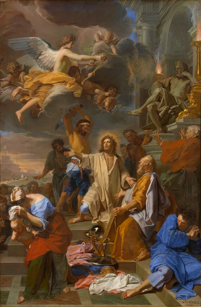 La Morte di Sant'Ovidio - Jean-Baptiste Jouvenet