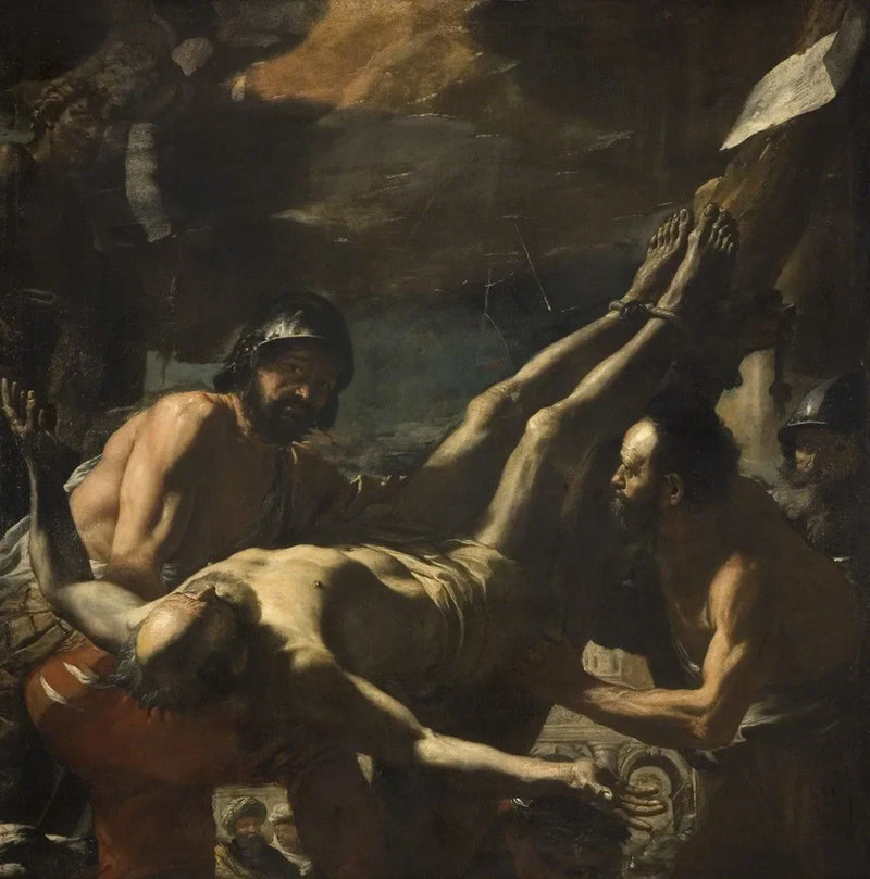 La martirio di san Pietro - Mattia Preti