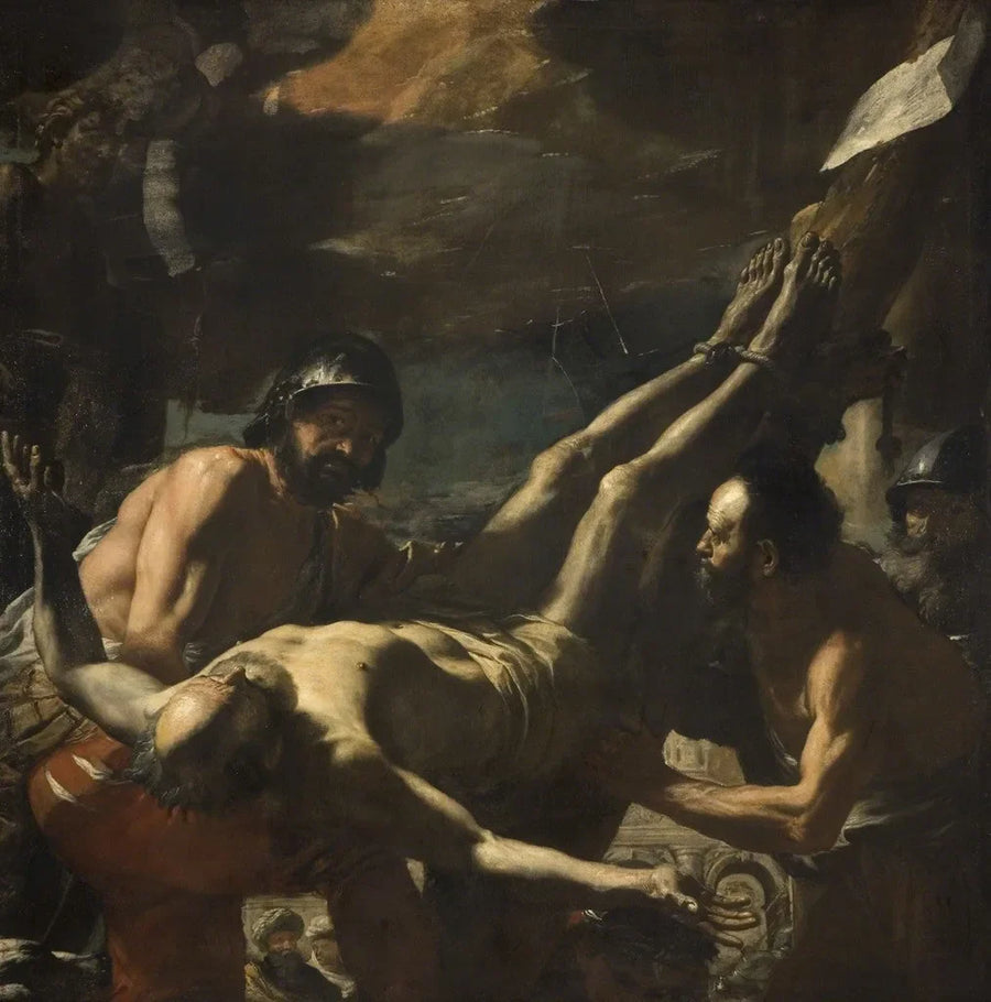 La martirio di san Pietro - Mattia Preti
