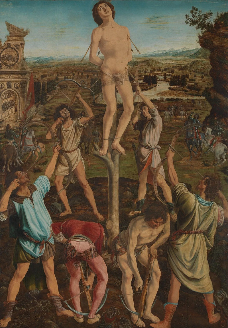 La Morte di San Sebastiano - Antonio Pollaiuolo