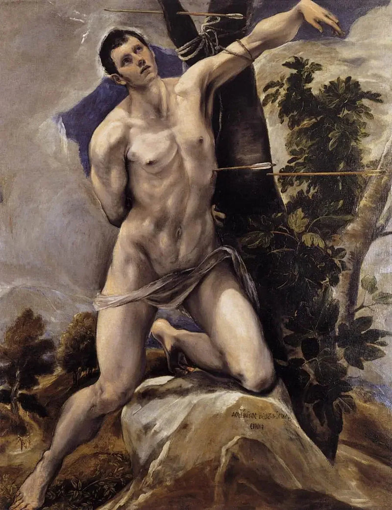 La Morte di San Sebastiano - El Greco