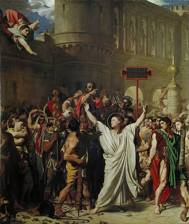 Il Martirio di San Simforiano - Jean-Auguste-Dominique Ingres
