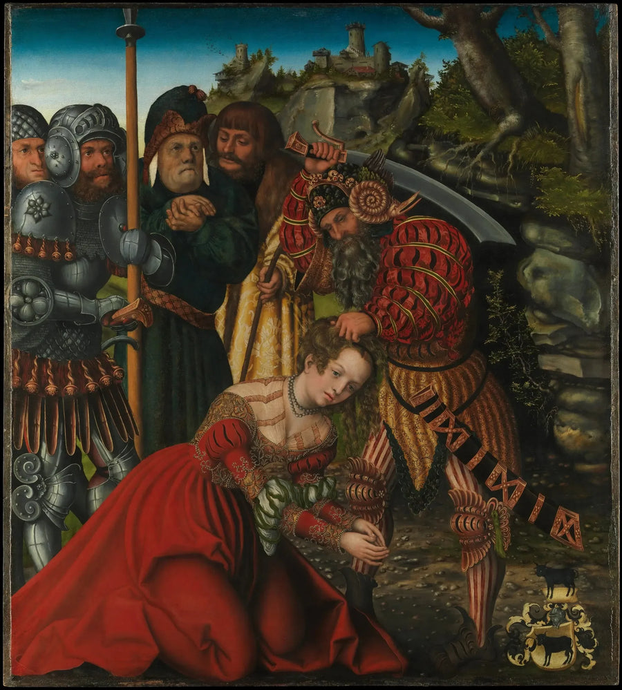 La Morte di Santa Barbara - Lucas Cranach il Vecchio