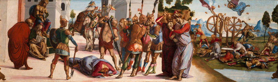 Il martirio di Santa Caterina d'Alessandria - Luca Signorelli