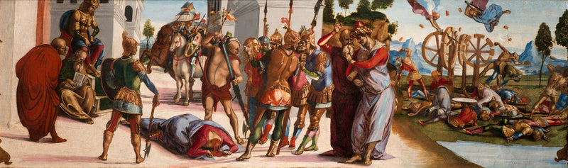 Il martirio di Santa Caterina d'Alessandria - Luca Signorelli