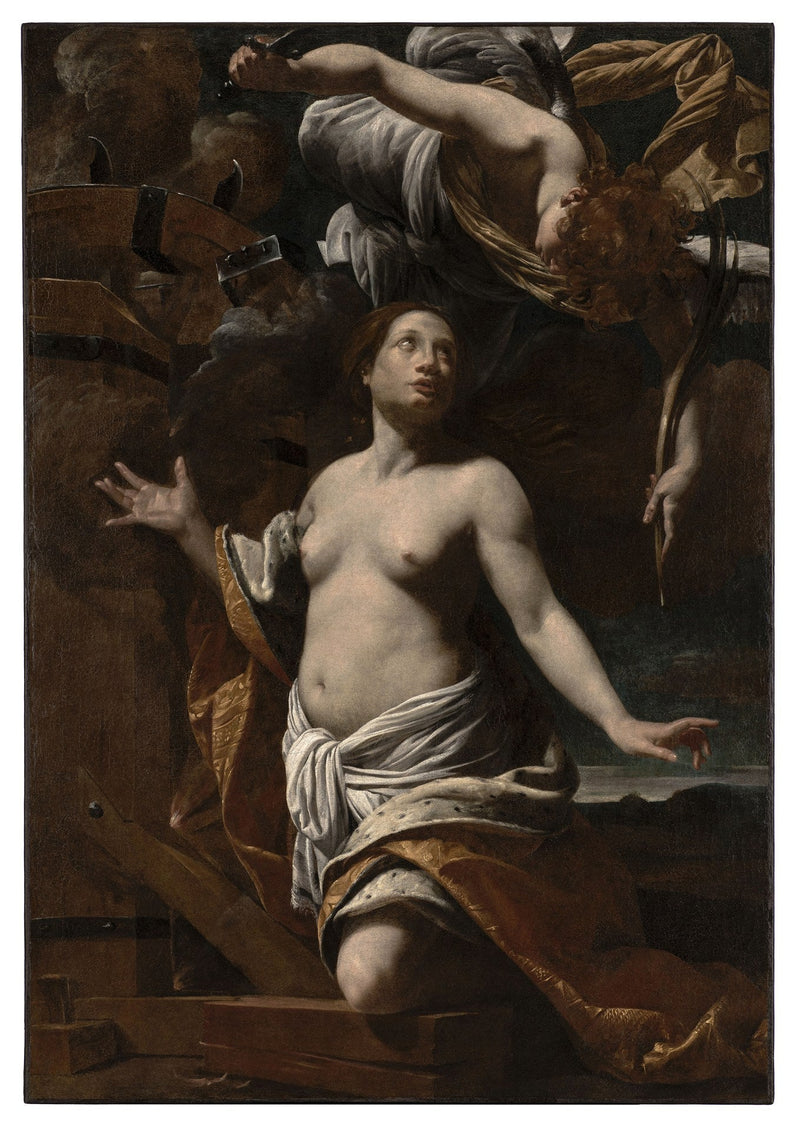 Il martirio di Santa Caterina - Simon Vouet