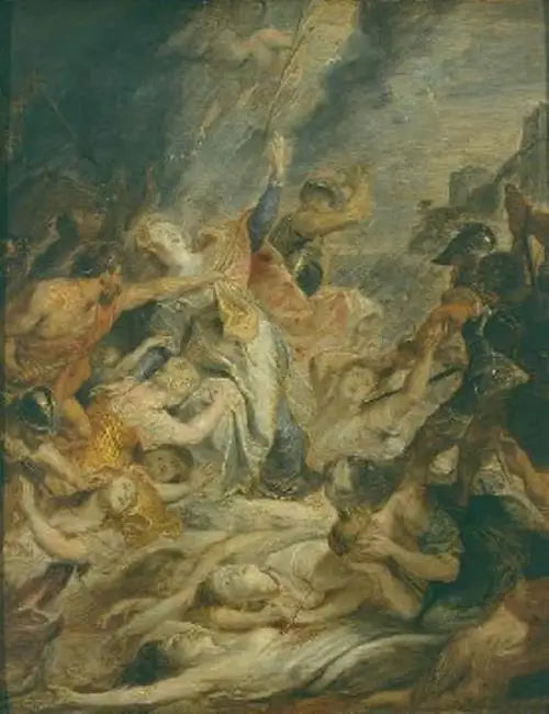 Il martirio di Santa Ursula - Peter Paul Rubens