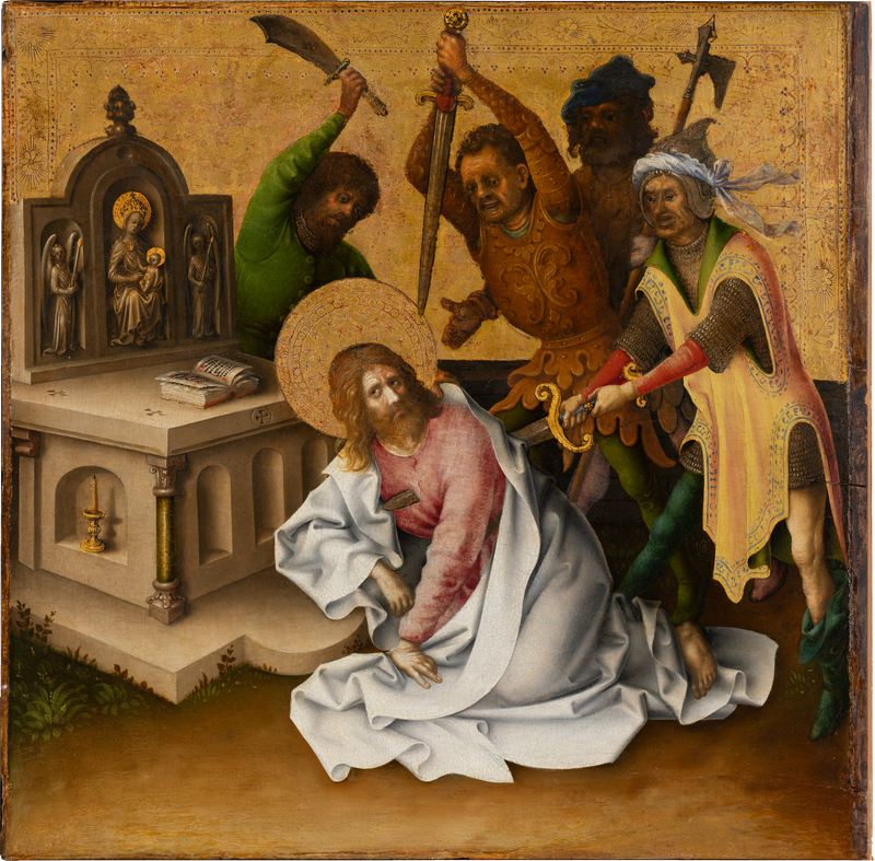 Il martirio degli apostoli : il martirio di san Matteo - Stefan Lochner