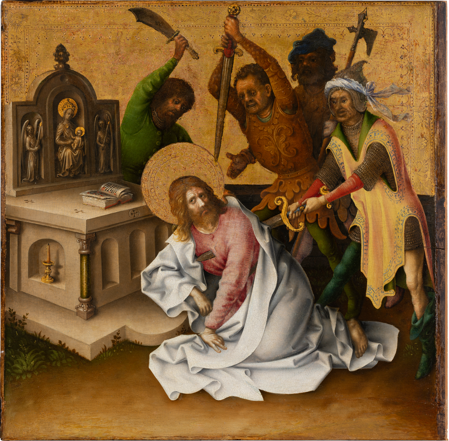 Il martirio degli apostoli : il martirio di san Matteo - Stefan Lochner