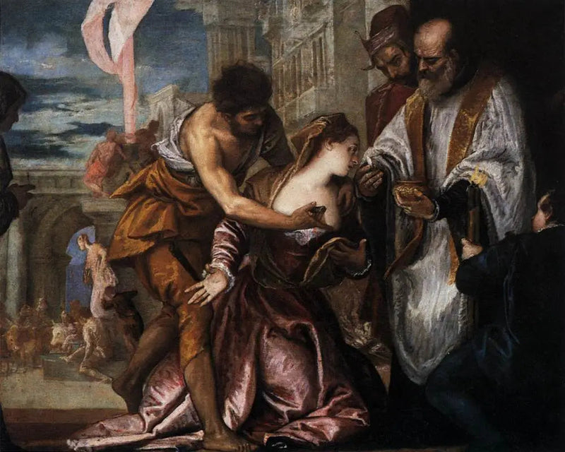 La Morte e l'ultima comunione di Santa Lucia - Paolo Veronese
