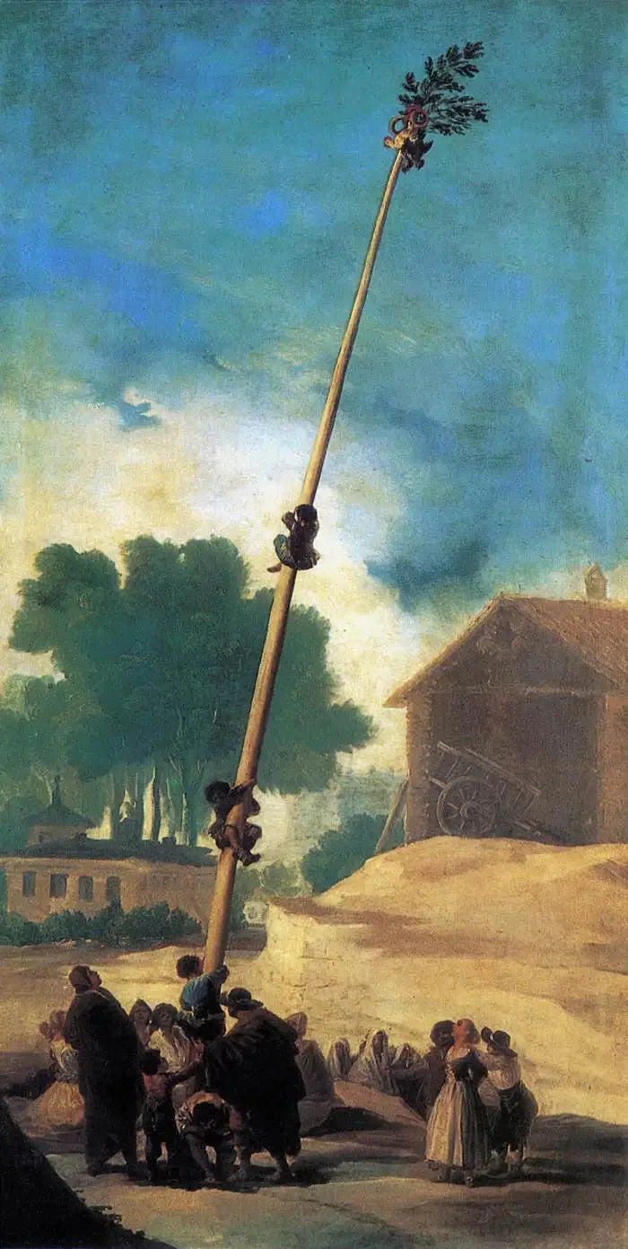 Il Palo della cuccagna - Francisco de Goya