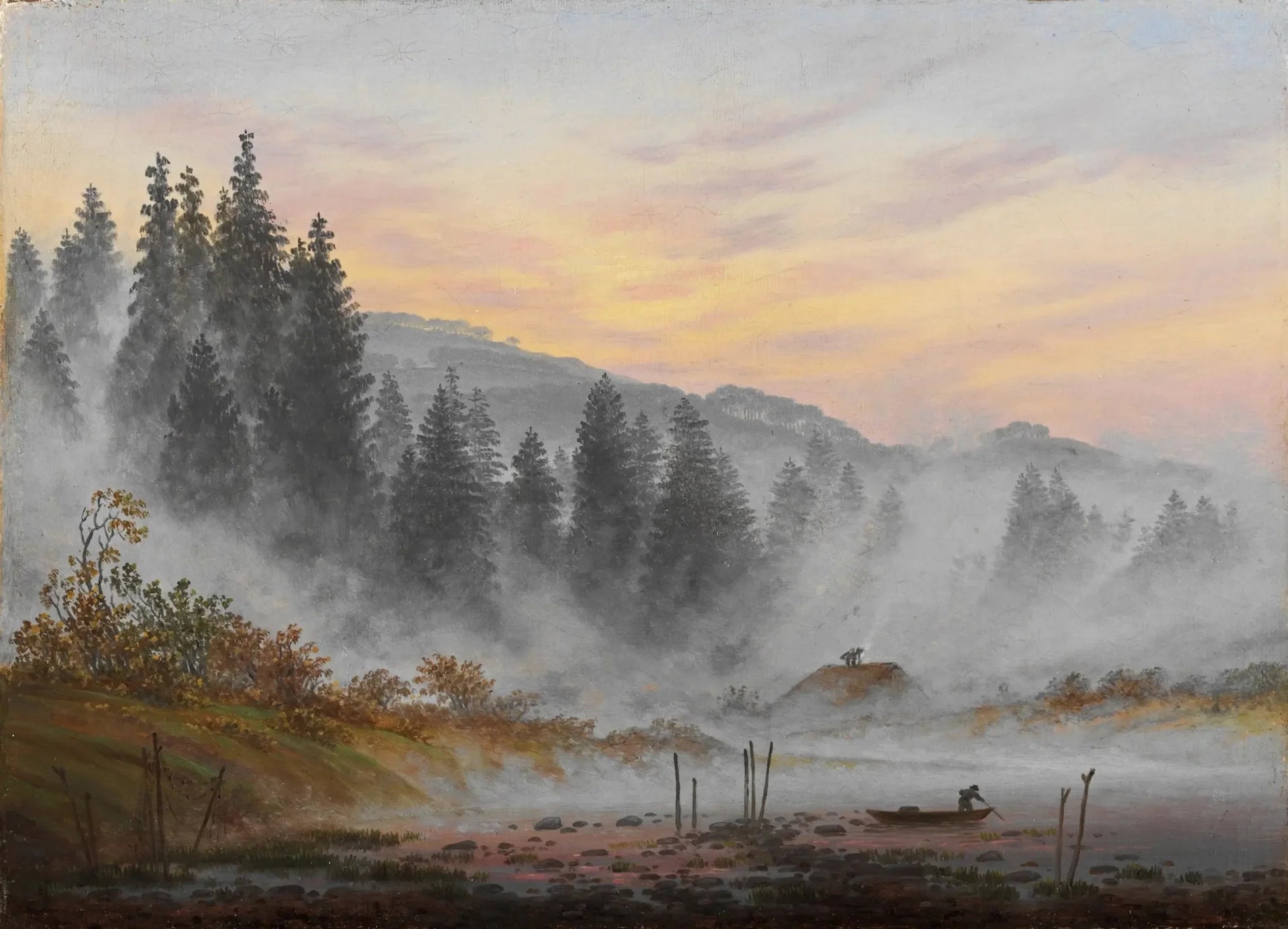 Le Matin - Caspar David Friedrich image 1 copie peinte à la main à l’huile