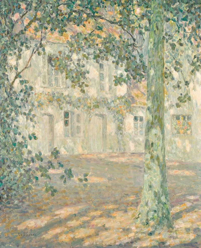 La mattina, Gerberoy - Henri Le Sidaner