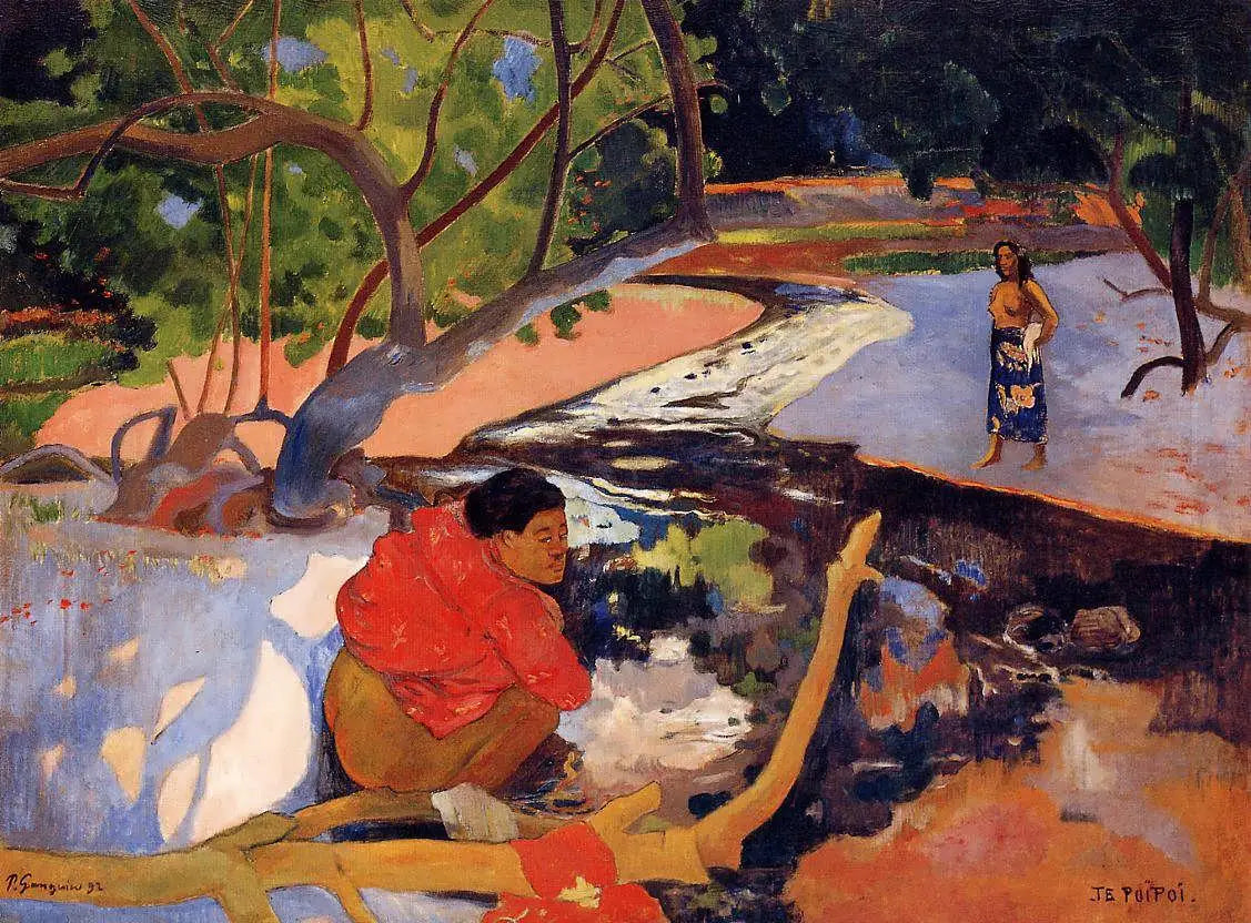 Reproduction du tableau « Le matin - Paul Gauguin » par Alpha Reproduction en peinture à l’huile