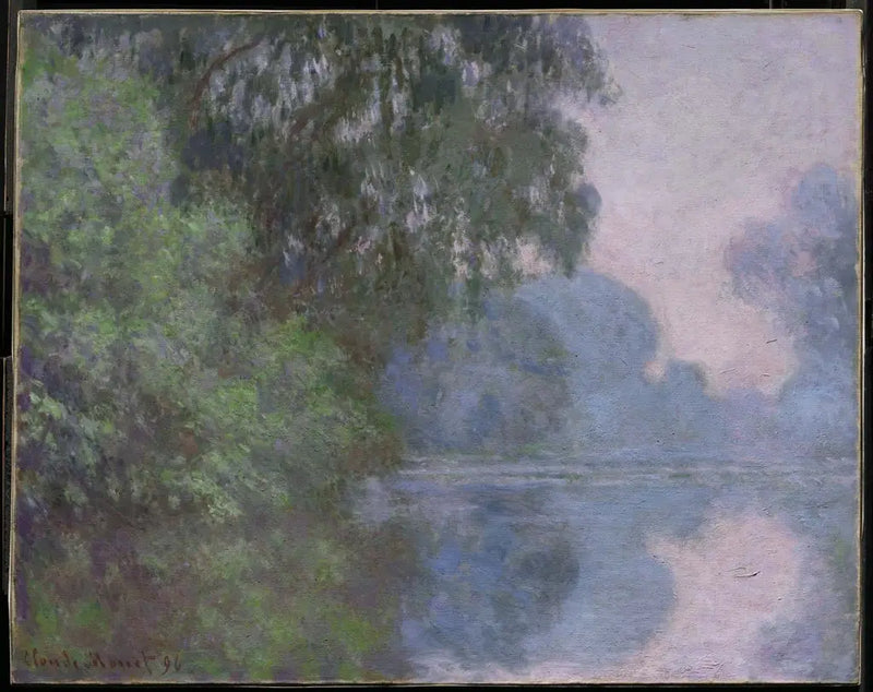 La mattina sulla Senna, vicino a Giverny - Claude Monet