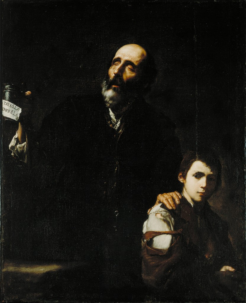 Il mendicante cieco e il suo ragazzo - Jusepe de Ribera