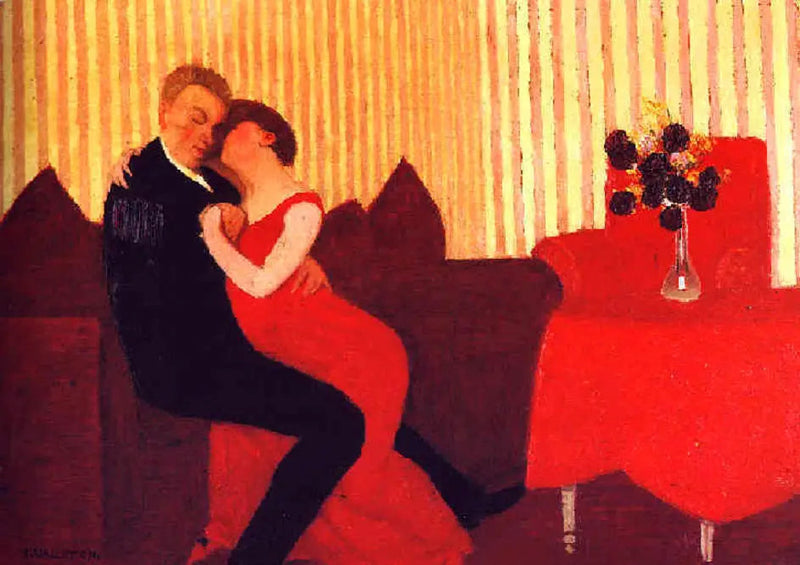 La menzogna - Félix Vallotton