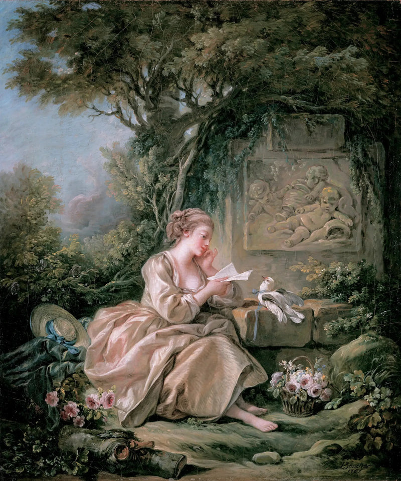Il messaggero discreto - François Boucher