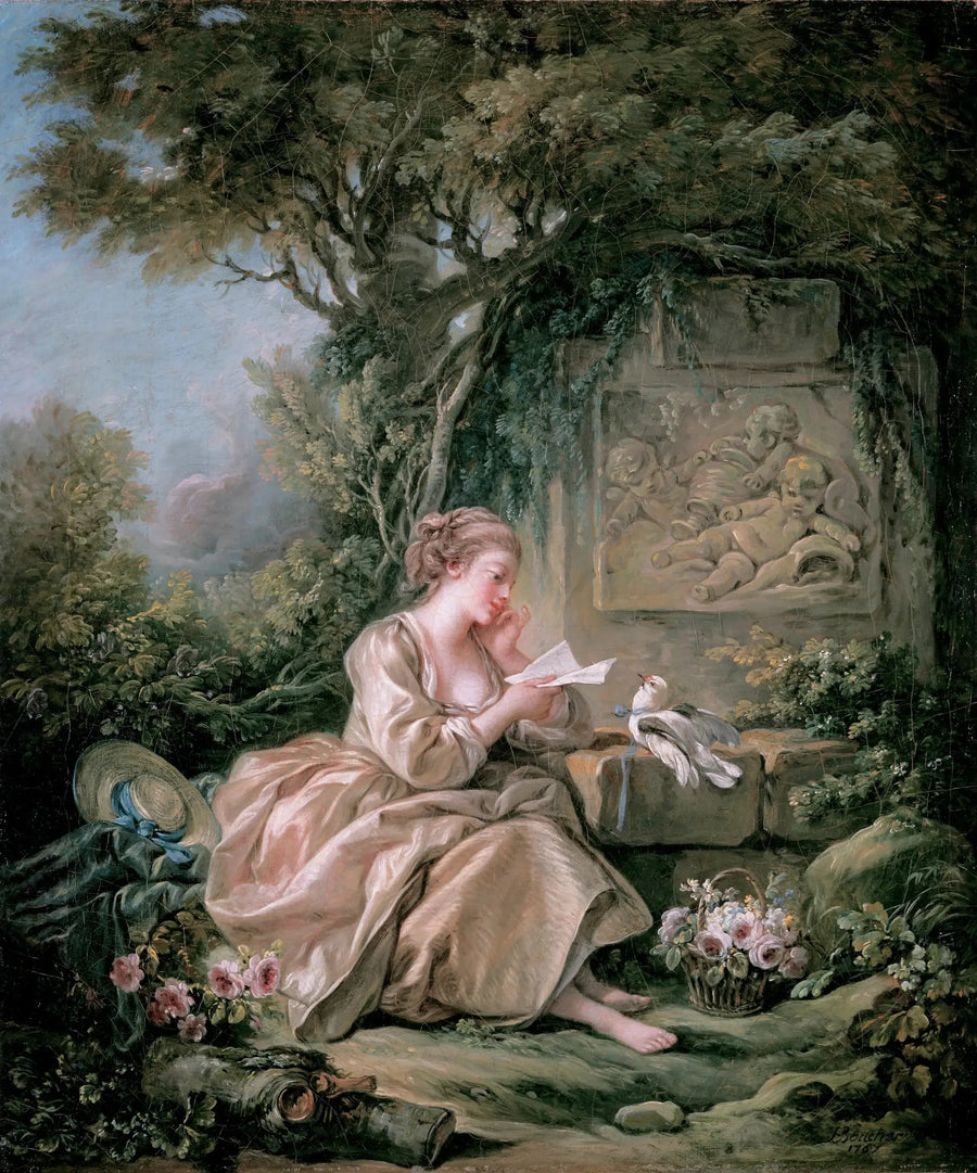 Il messaggero discreto - François Boucher