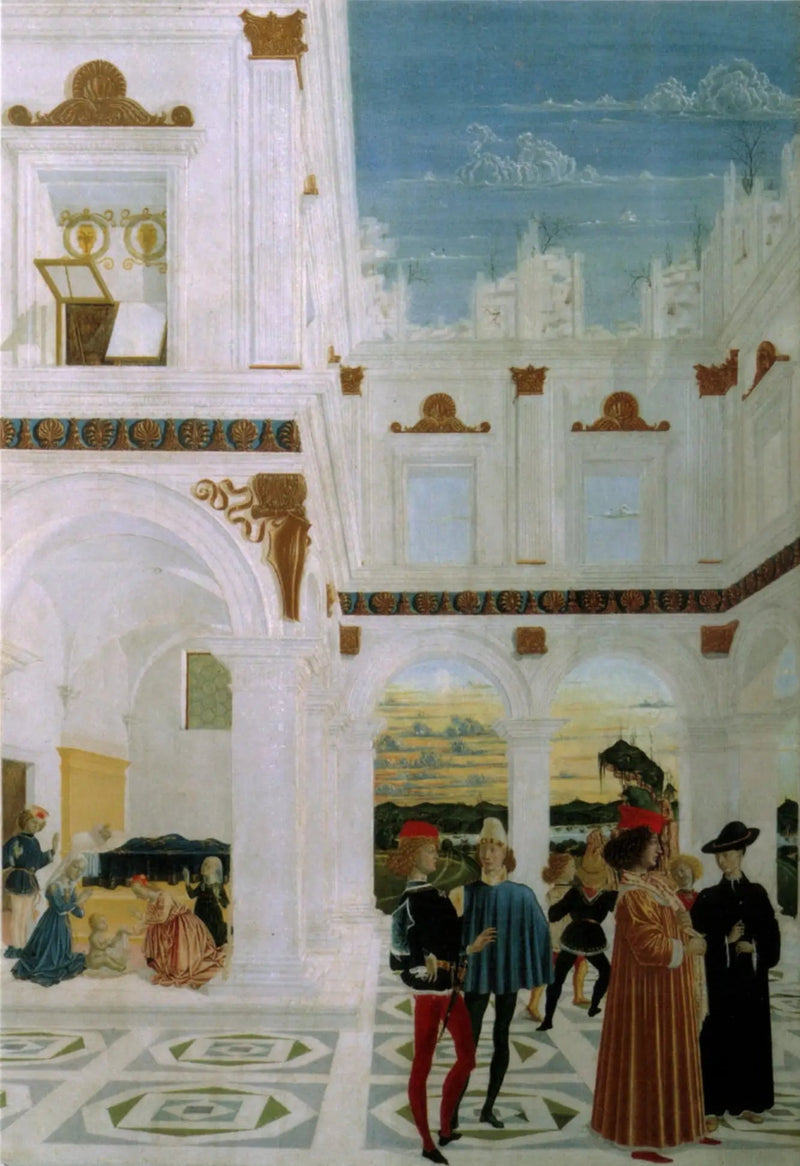 Il Miracolo del bambino morto-nato - Pietro Perugino