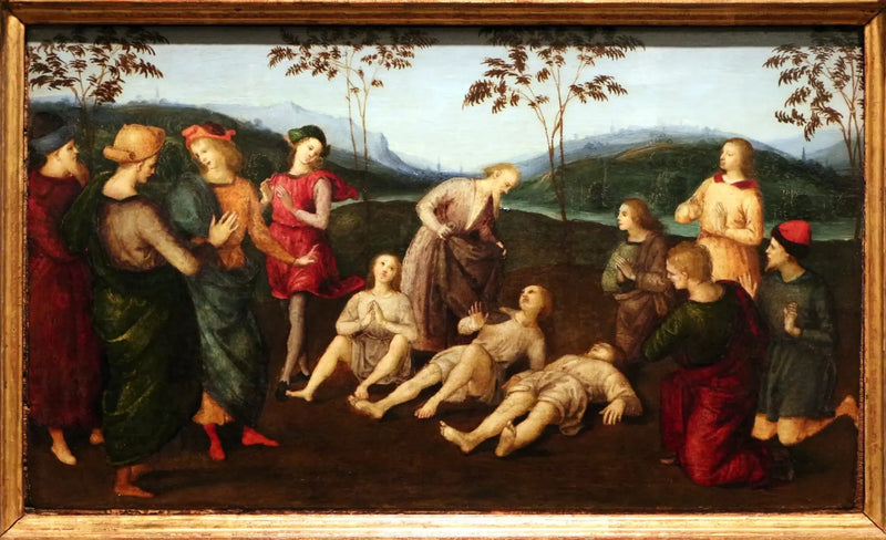 Il miracolo di san Eusebio di Cremona - Raffaello Sanzio
