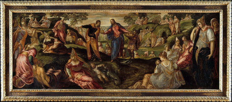 Il miracolo dei pani e dei pesci - Jacopo Tintoretto