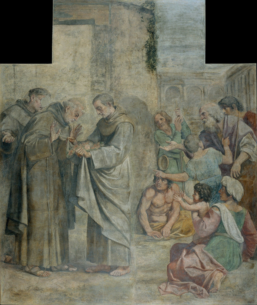 Il miracolo delle rose - Annibale Carracci