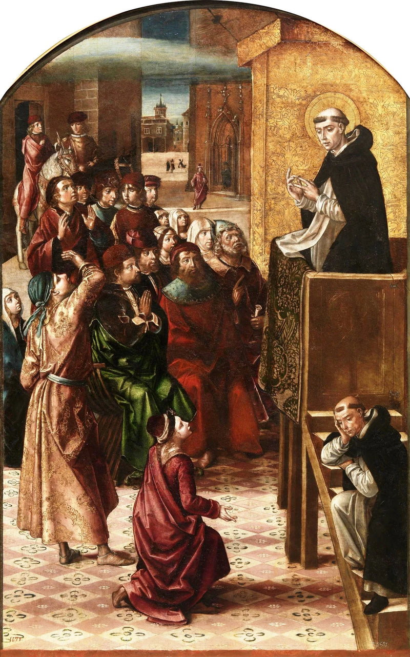 Il miracolo della nuvola - Pedro Berruguete